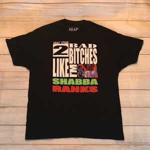 A$AP Ferg Black T-shirt Size XL